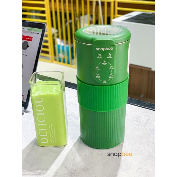 MÁY SỮA HẠT, SINH TỐ, NẤU CHÁO MINI SNAPBEE (TẶNG BÌNH GIỮ NHIỆT SNAPBEE)