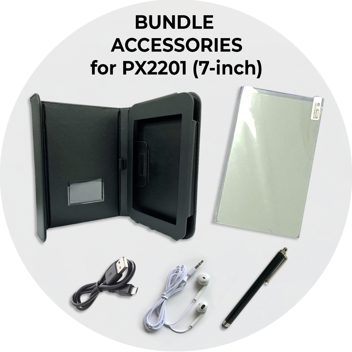 Bundle Accessories for Creative HansVision eDictionary PX2201 (7 