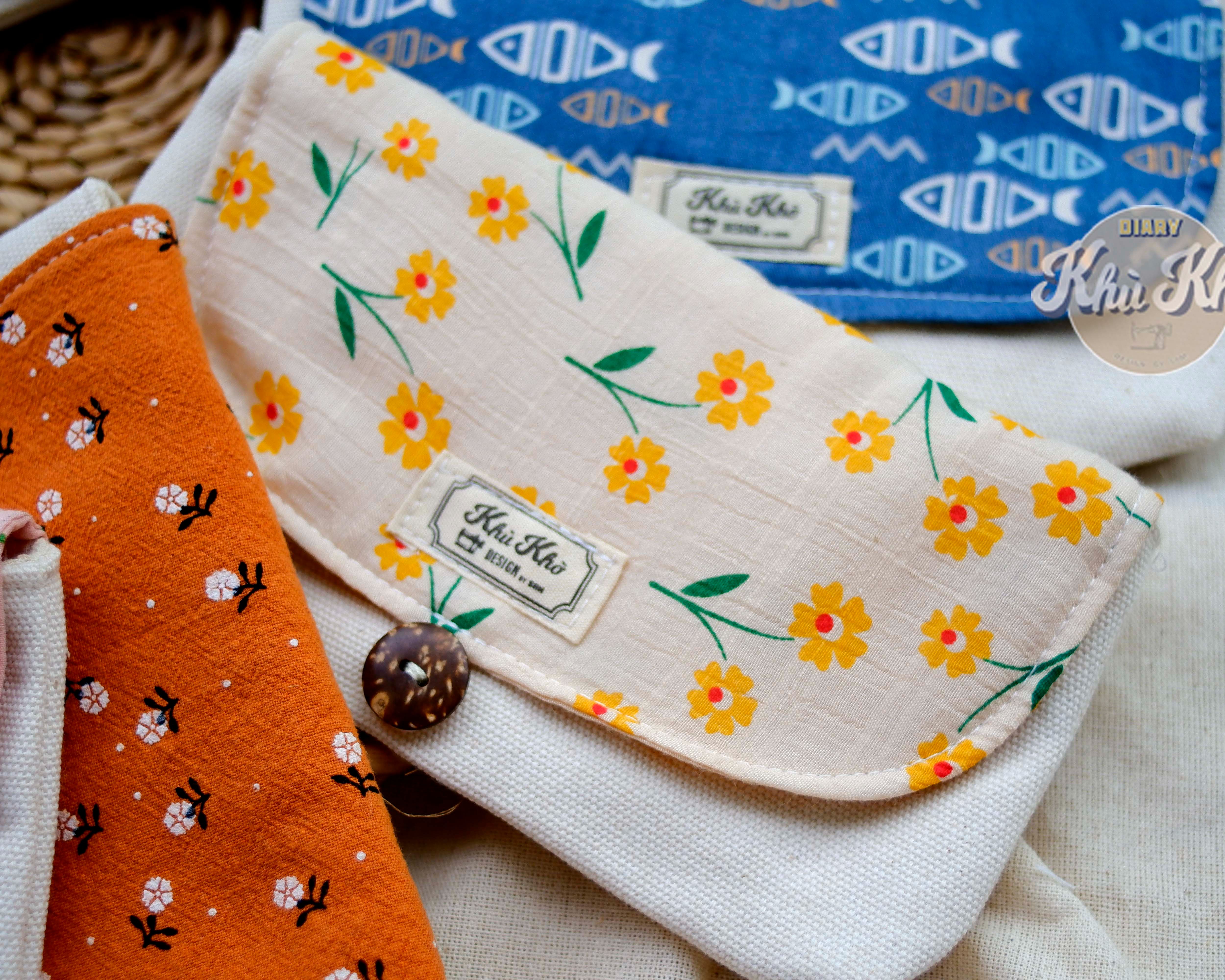 VÍ VẢI HANDMADE nhắn để chọn màu