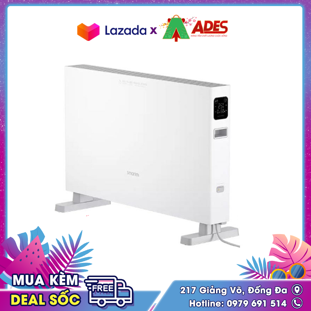 Máy Sưởi Điện Thông Minh Xiaomi Smartmi Convector Heater 1S - Bảo hành 12 tháng