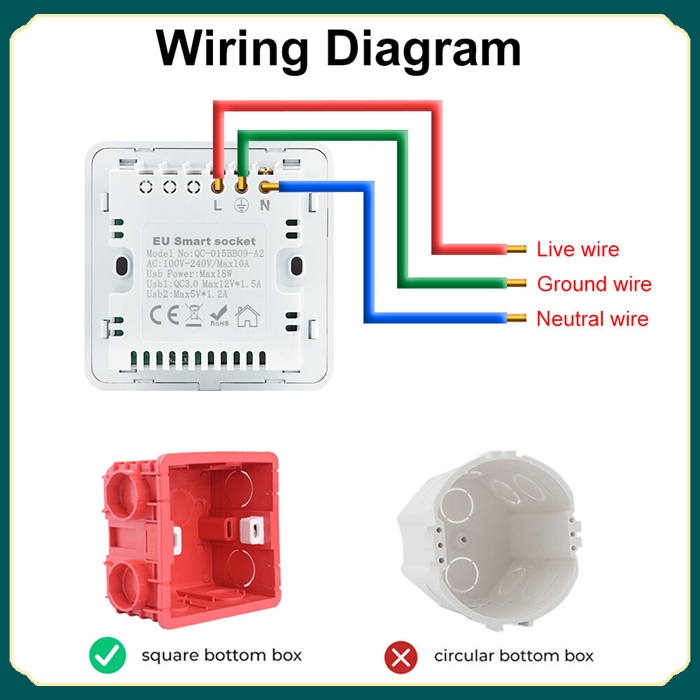 Zigbee Smart Socket Wall Switch with USB Charging Outlet Tempered Glass Timing App Remote Control Voice Control for Google Home Alexa Tmall Genie