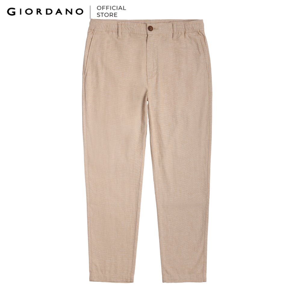 Quần Dài Linen Nam Giordano 01120218