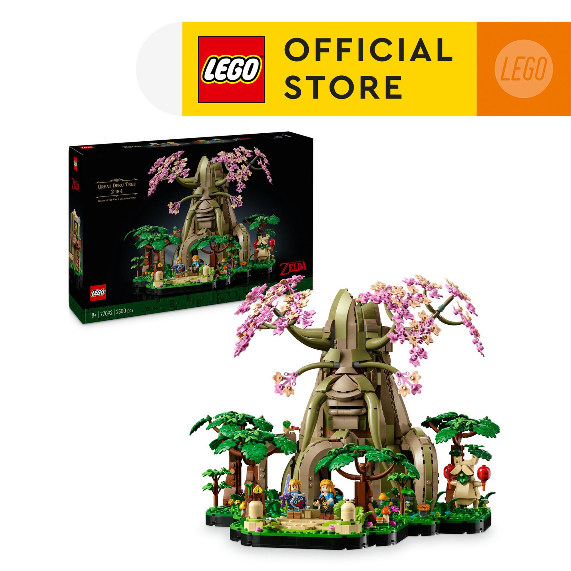 LEGO The Legend of Zelda 77092 Great Deku Tree 2-in-1 (2500 Pieces