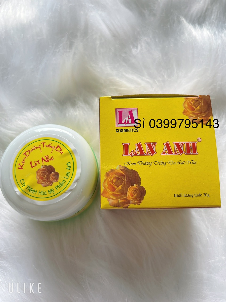 Kem trăng da Lan Anh chính hãng 30g ms 30