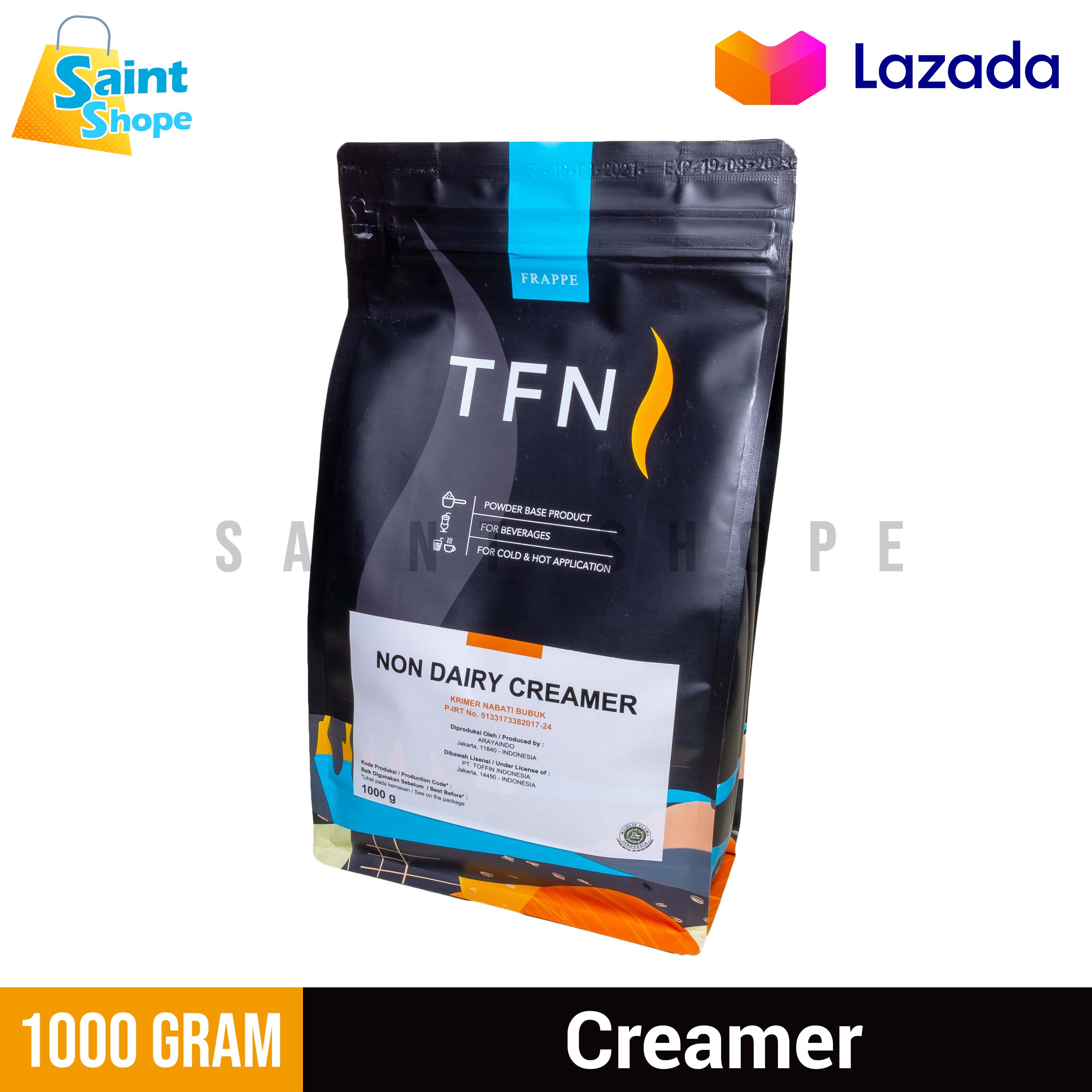TFN Toffin Frappe Creamer Powder | Bubuk Toffin Krimer Nabati | Lazada