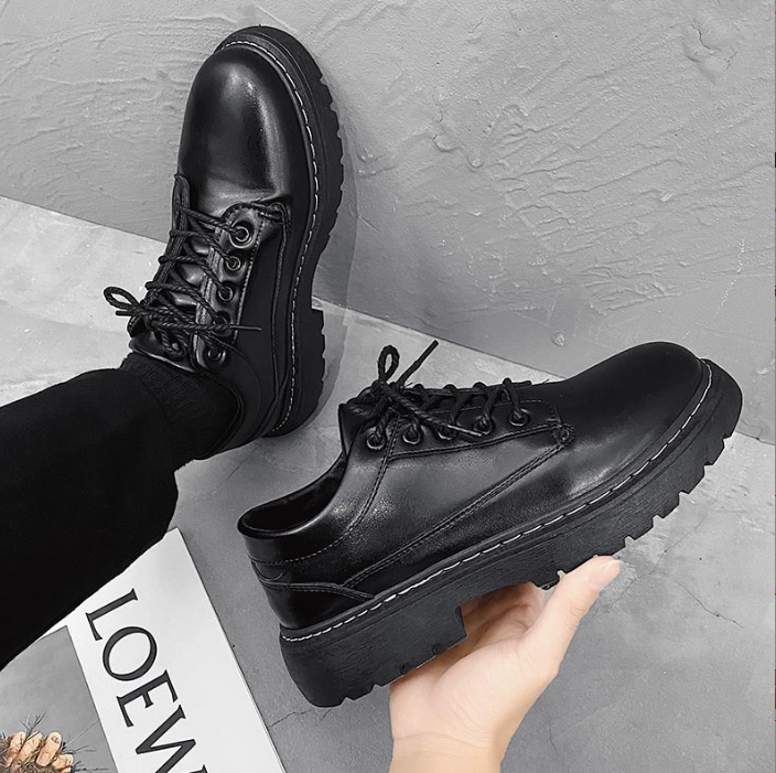 - Giày nam cổ thấp, giày dr martens nam, giày da nam hàn quốc , giày oxford tăng chiều cao dr 302 new 2022