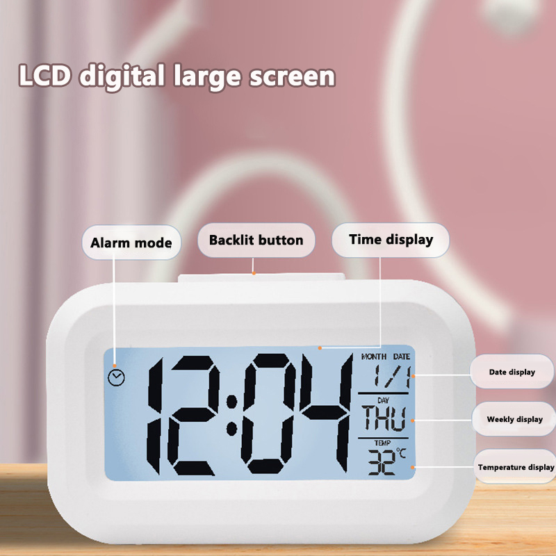 Wall Clock Mini Timer Smart Clock Children Alarm Clock Student Time ...
