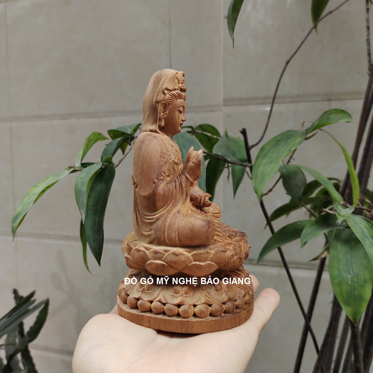 Tượng phật bà quan âm gỗ ngọc am