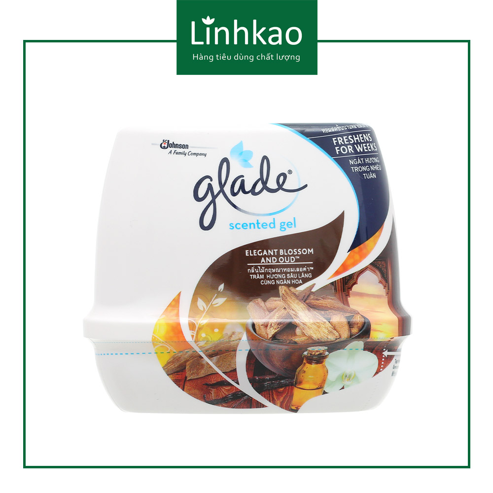 [Tặng khăn] Combo 2 Sáp Thơm Glade 180g nhiều hương