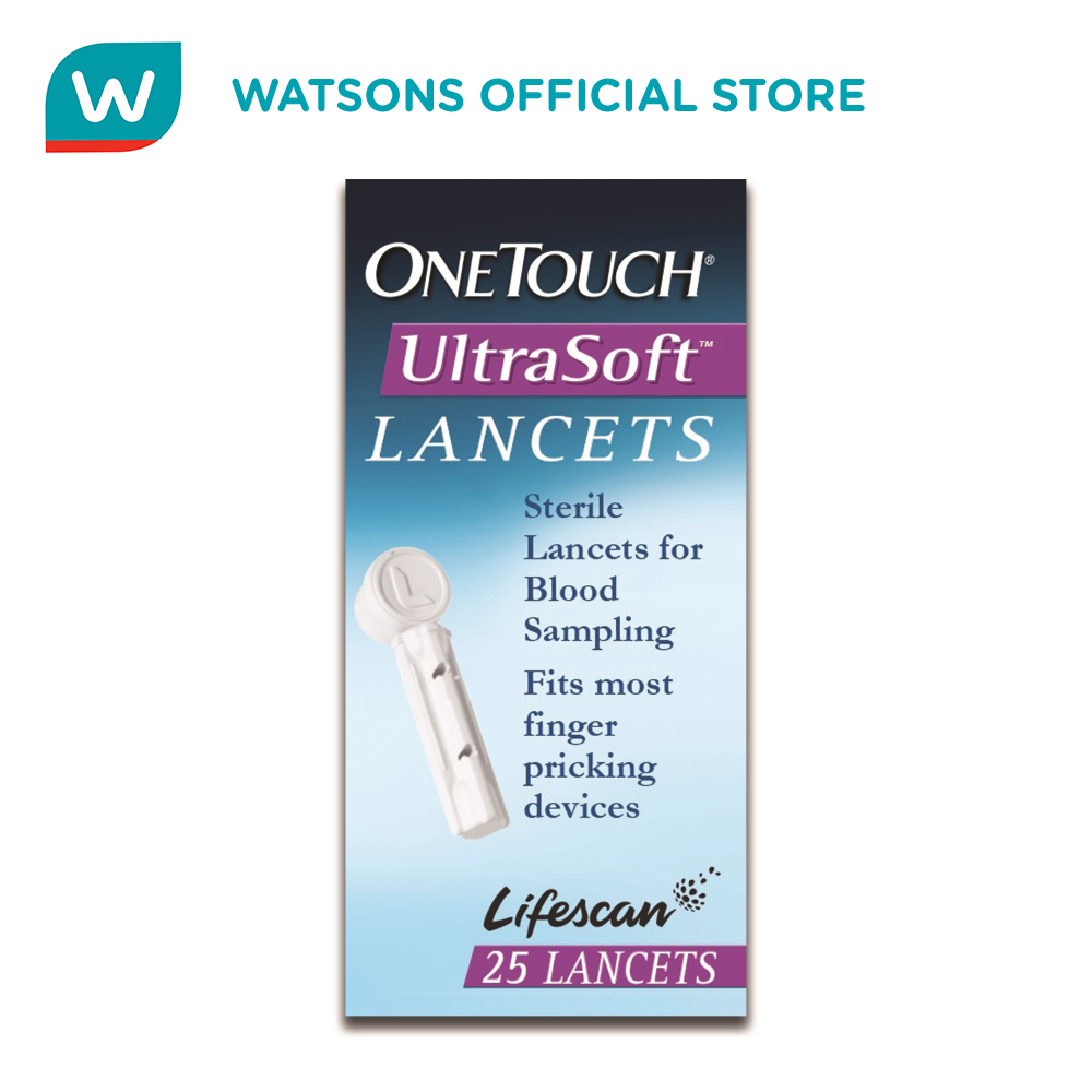 ONE TOUCH Ultra Soft Lancets 25s Lazada PH