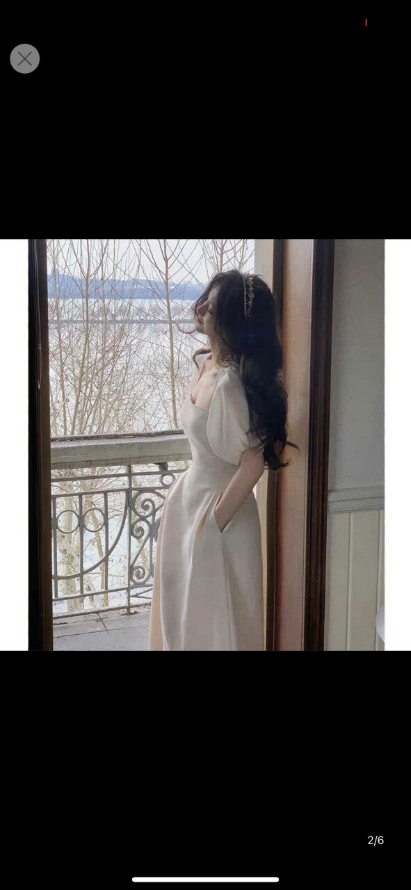 ĐẦM BIG SIZE MIDI PHỐI MÀU ĐEN TRẮNG