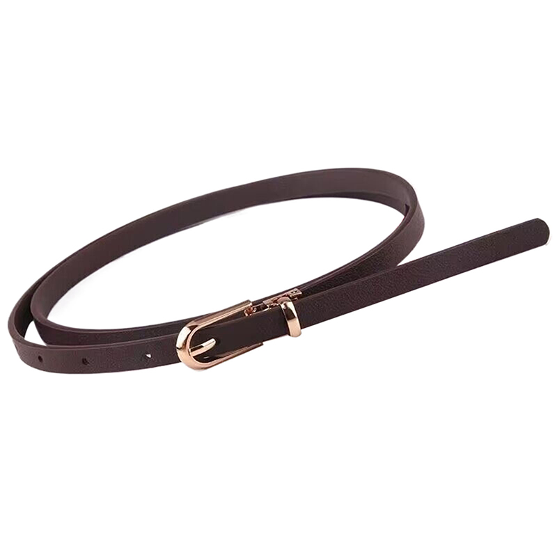 Women’s Thin Skinny Waist Belt - Adjustable Pin Buckle Design | Daraz.lk