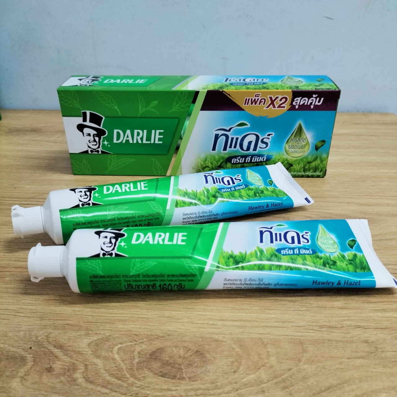 (Hỏa Tốc HCM)Kem Đánh Răng Darlie Thái Lan (Hộp 2 Tuýp) 150gr