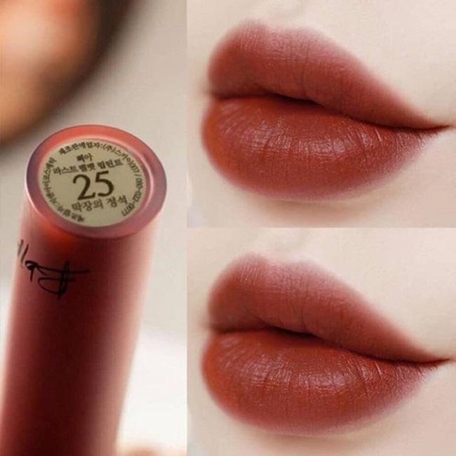 Son kem lì bbia last velvet lip tint version 5