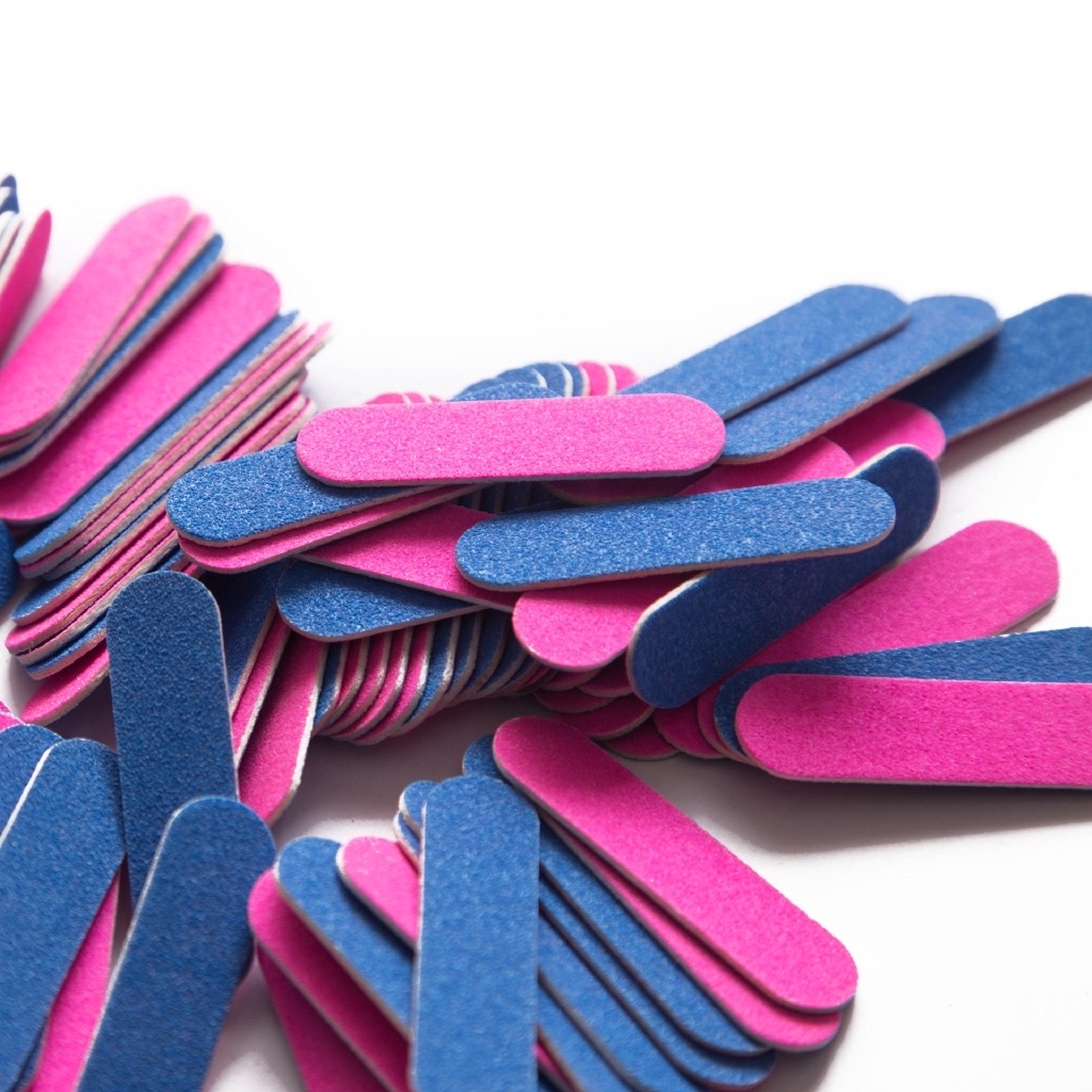 Convenient nail file for manicure
