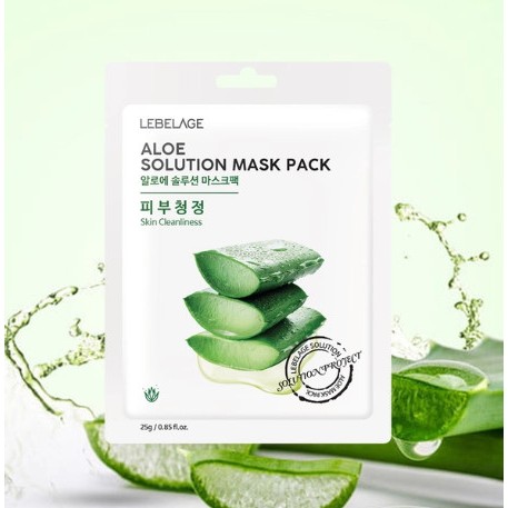 Mặt Nạ Lebelage Hàn Quốc (collagen,trà xanh,lựu đỏ,lô hội)