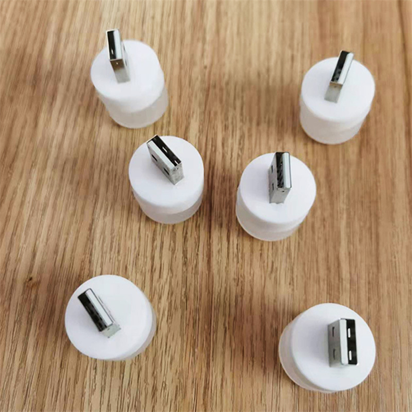 Đèn Ngủ LED Cổng USB, Đèn LED Mini Bảo Vệ Mắt Đọc Sách