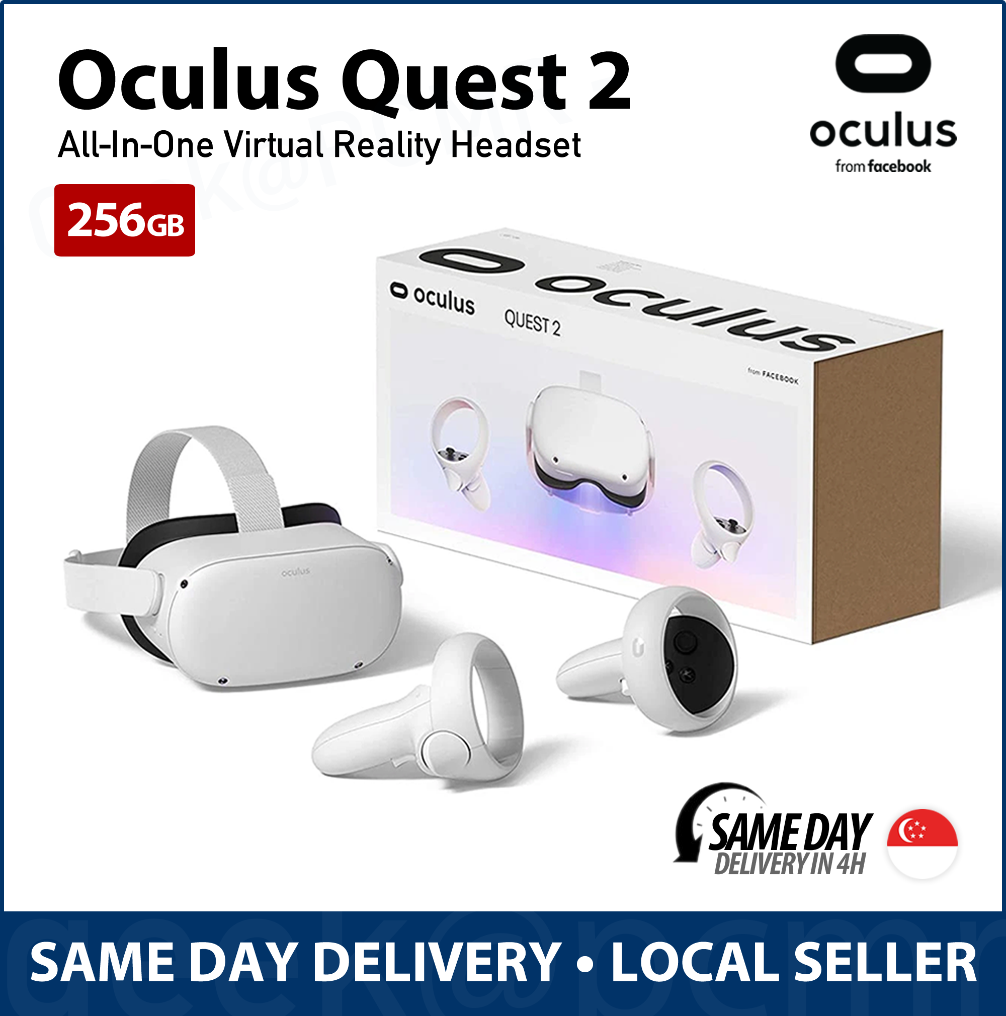 Perpetual in spite of gateway Oculus (Meta) Quest 2 - 128GB & 256GB - Advanced All-In-One Virtual Reality  Headset | Lazada Singapore