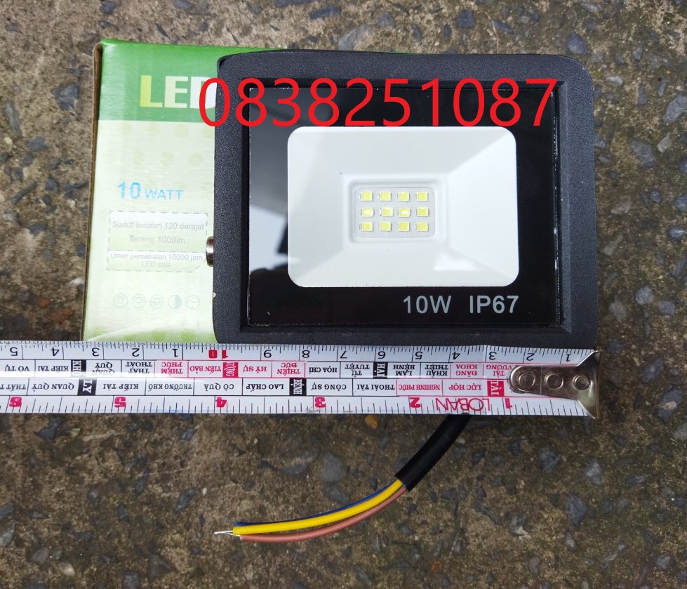 [HCM]Đèn pha LED mini 10W - chóa đèn kim cương siêu sáng chống nước