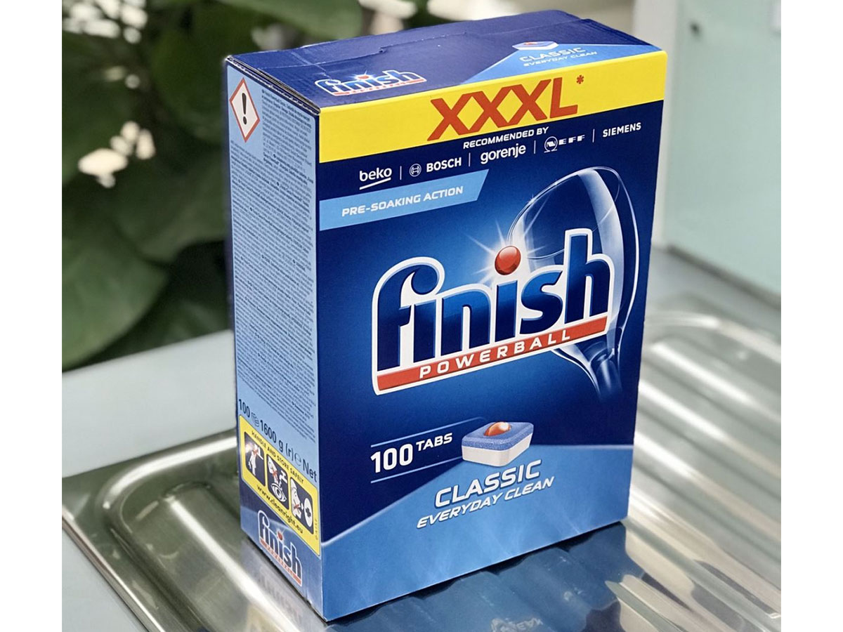 Viên rửa bát Finish Classic 100 viên