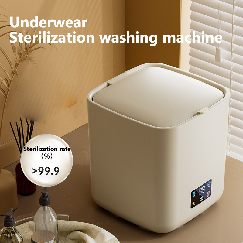 SADA Fully automatic mini washing machine, underwear and socks washing and removing integrated silver ion ozone sterilization small washing machine
