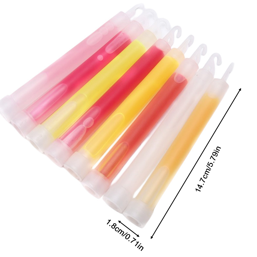 FG 1PC 6IN Fluorescence Stick With Hook Outdoor Camping Concert ...