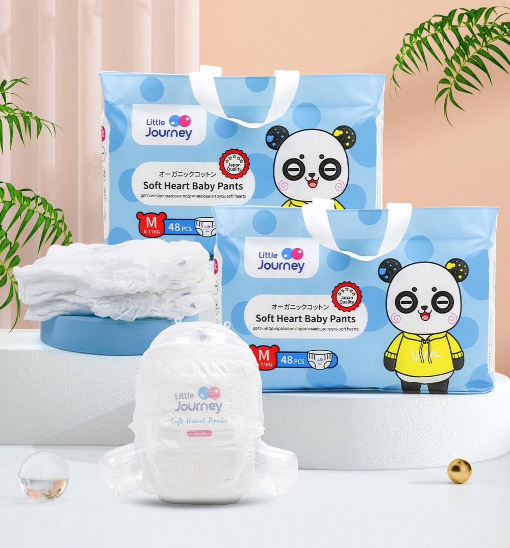 Combo 10 Miếng Thử Bỉm Little Journey tách lẻ - Dán/Quần