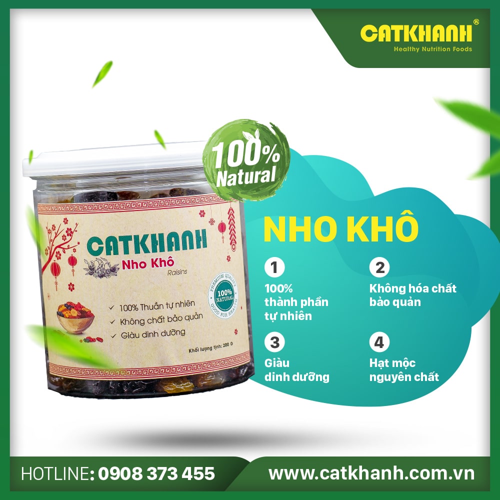 Nho khô Cát Khánh