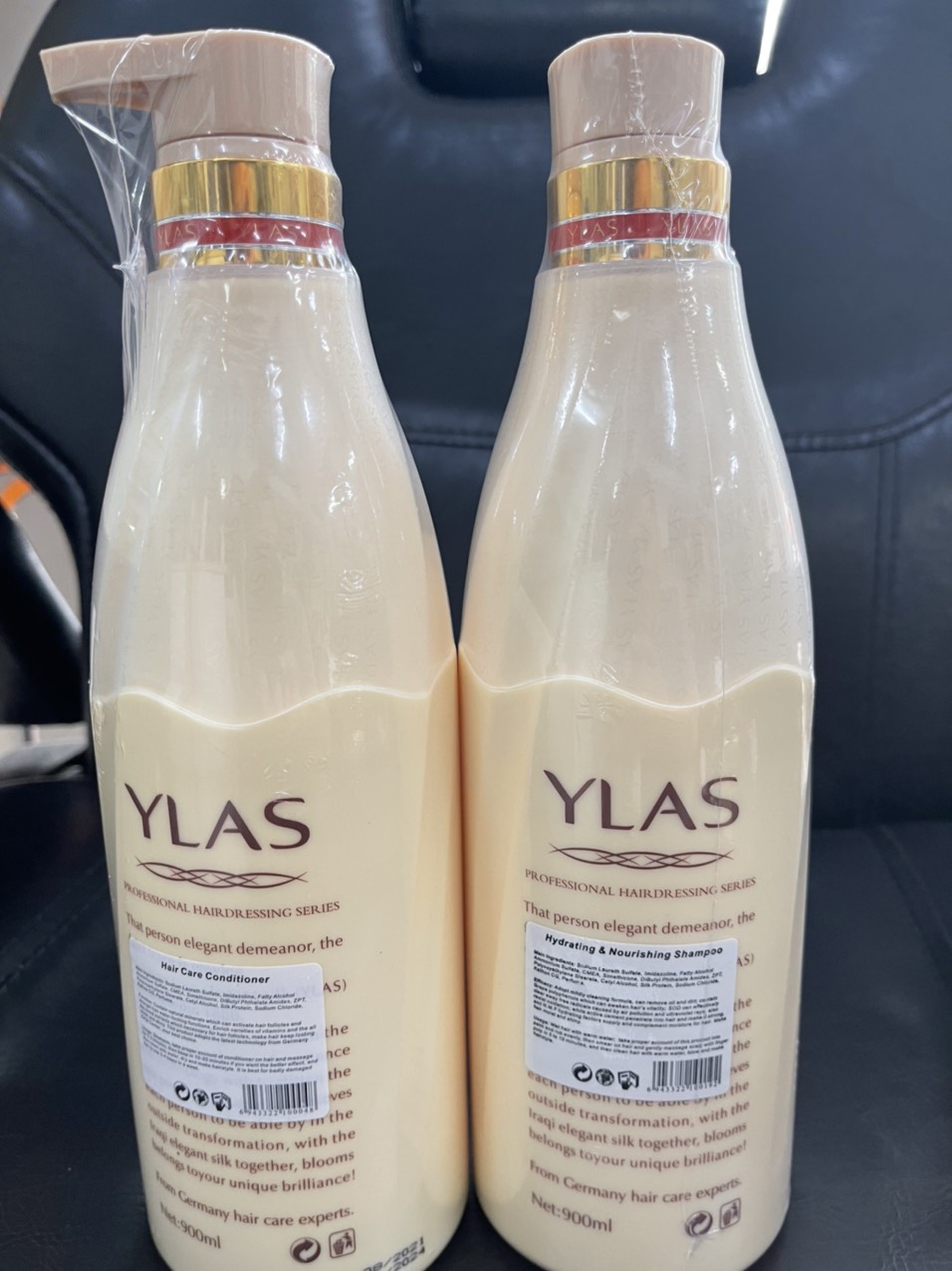 Cặp dầu gội xả YLAS ĐỨC 800ml x2