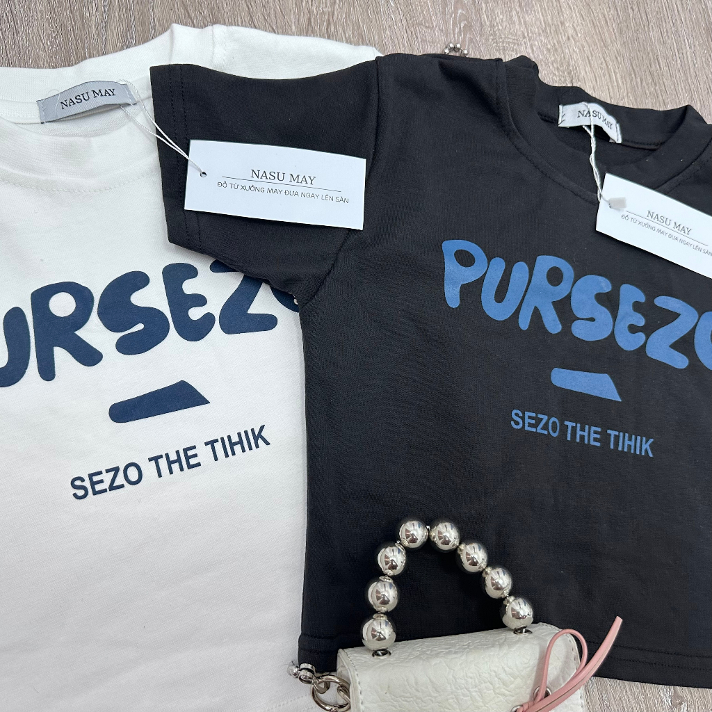 Áo Thun Croptop PURSEZO áo kiểu nữ