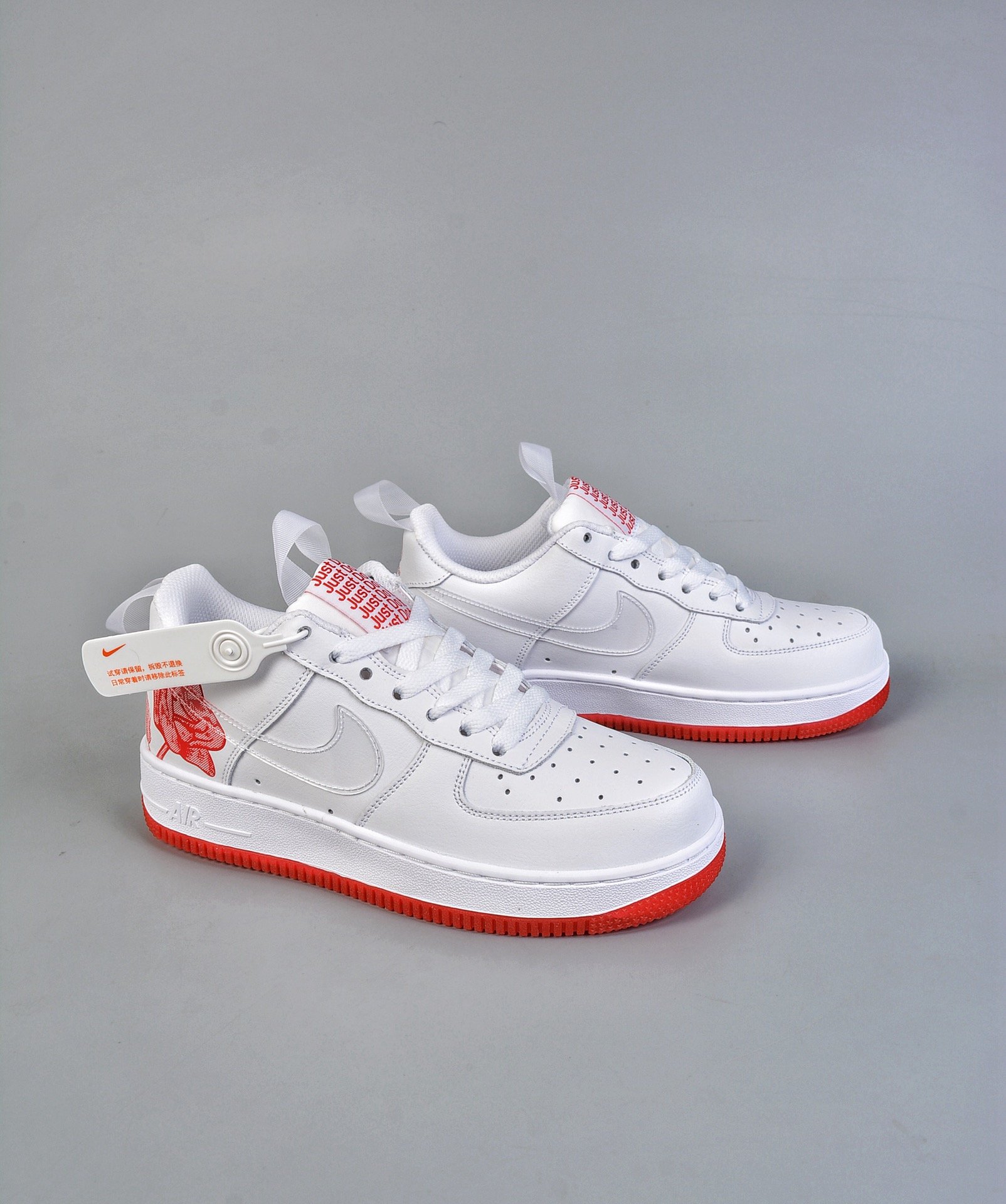 red rose air force ones