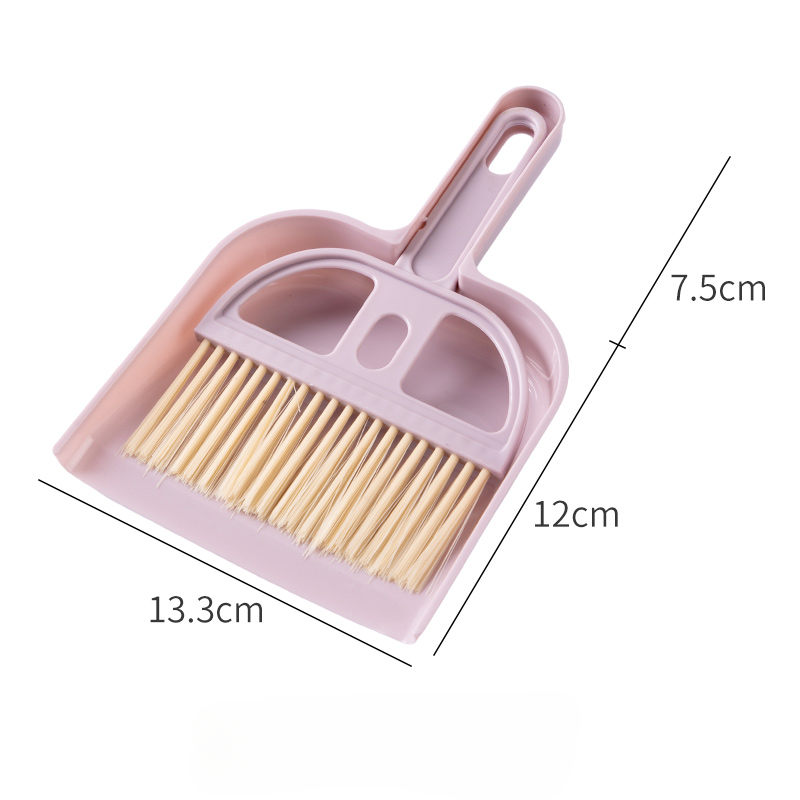 CNMF Household Mini Broom and Dustpan Set Pet Desktop Garbage Shovel Keyboard Cleaning Brush