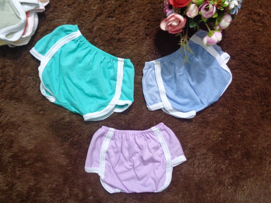 COMBO 10 Quần đùi cotton mềm mịn cho bé 2 - 17kg