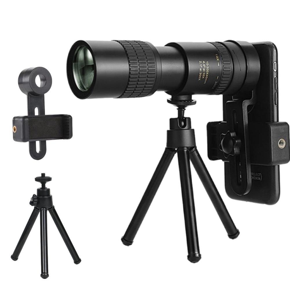 【High Cost-Performance】 10-300X Zoom High Definition Powerful Binocular Remote Portable Professional Monocular.