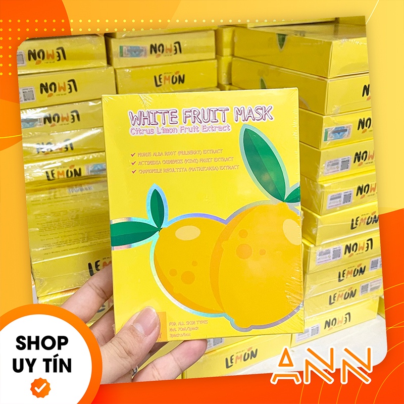 Ủ trắng chanh Lemon White Fruit Mask