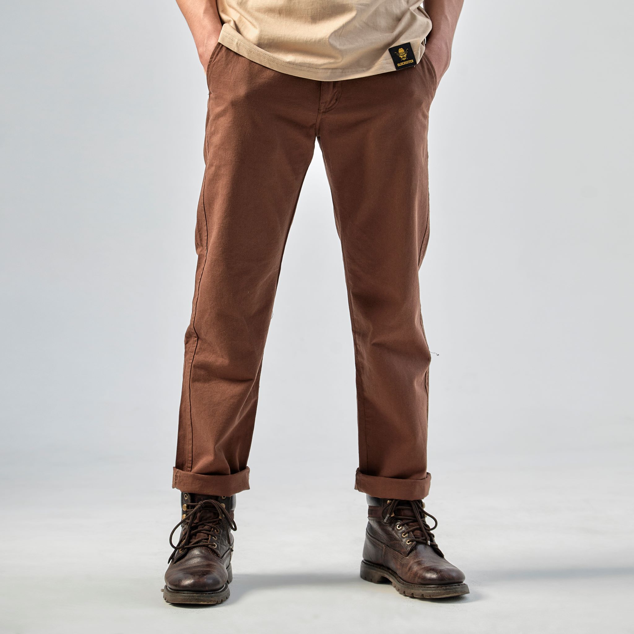 Quần Kaki trơn basic - OLDERISTER - Tiệm Cũ Kĩ