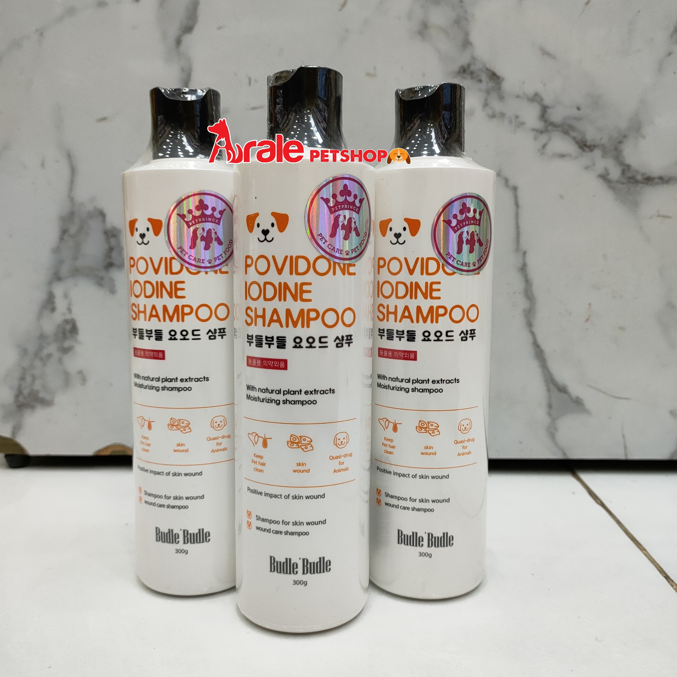 SỮA TẮM TRỊ VIÊM DA CHO CHÓ BUDLE BUDLE 300ML