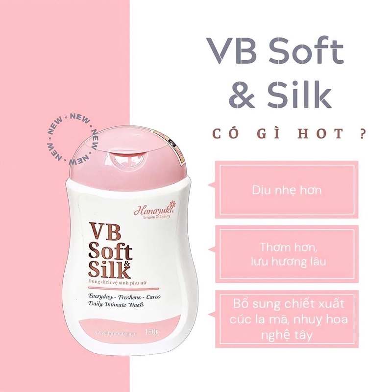 Dung Dịch VệSinh Hana Soft Silk
