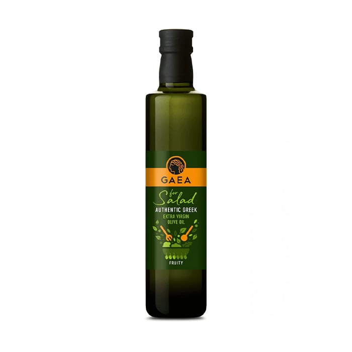 Dầu Olive Nguyên Chất Cho Salad Gaea 500Ml