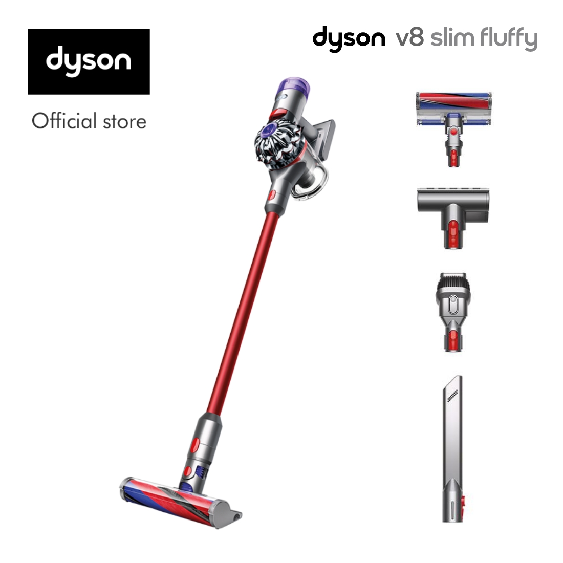 Dyson V8 Slim ™ Fluffy Cordless Vacuum Cleaner | Lazada Singapore