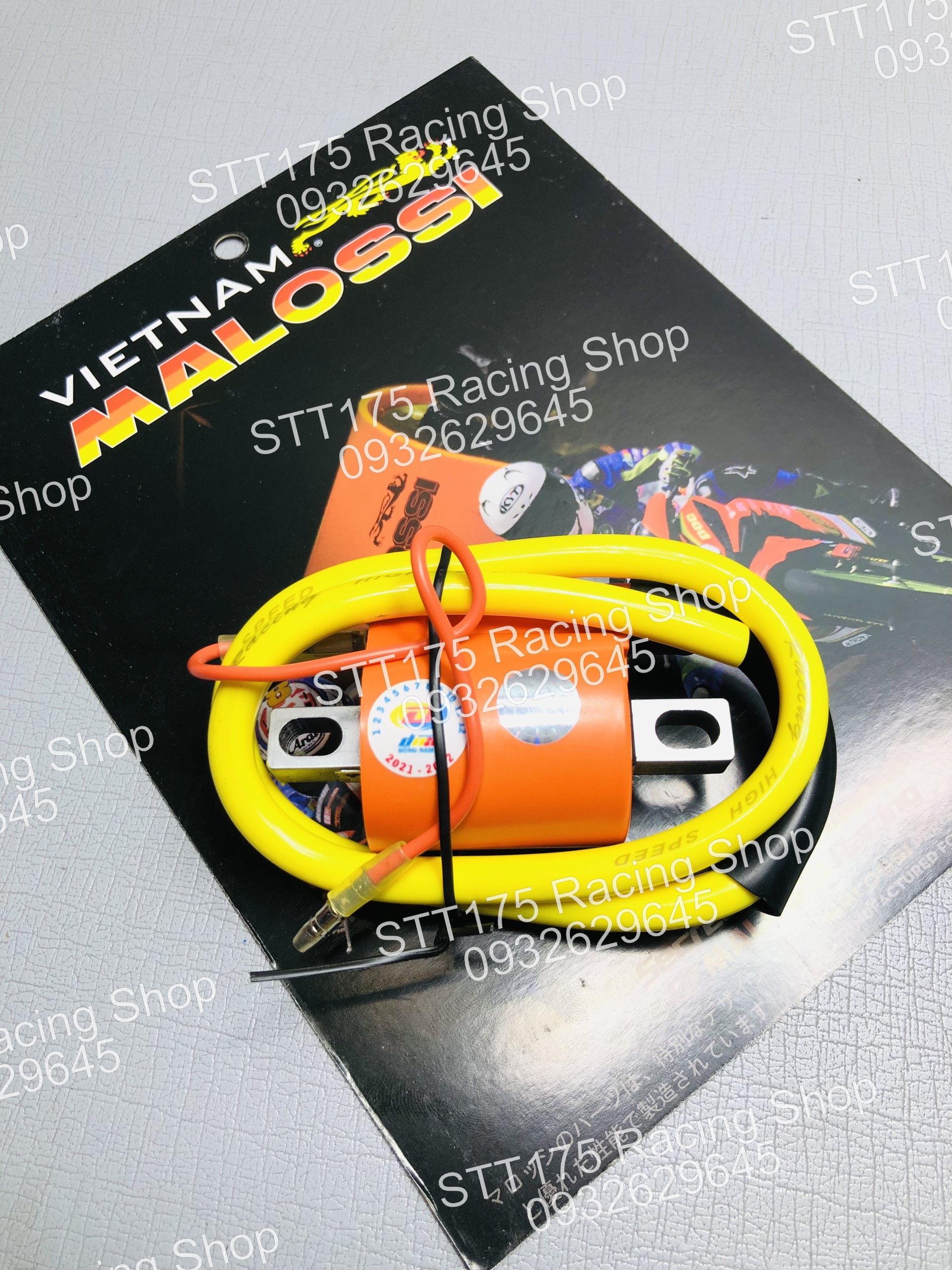 Mobin sườn MALOSSI ( xăng cơ ) gắn mọi loại xe máy