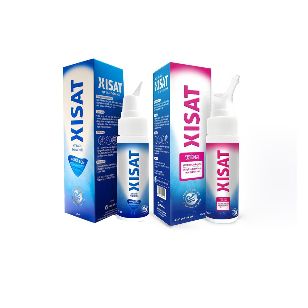 Dung dịch xịt mũi xisat 75ml