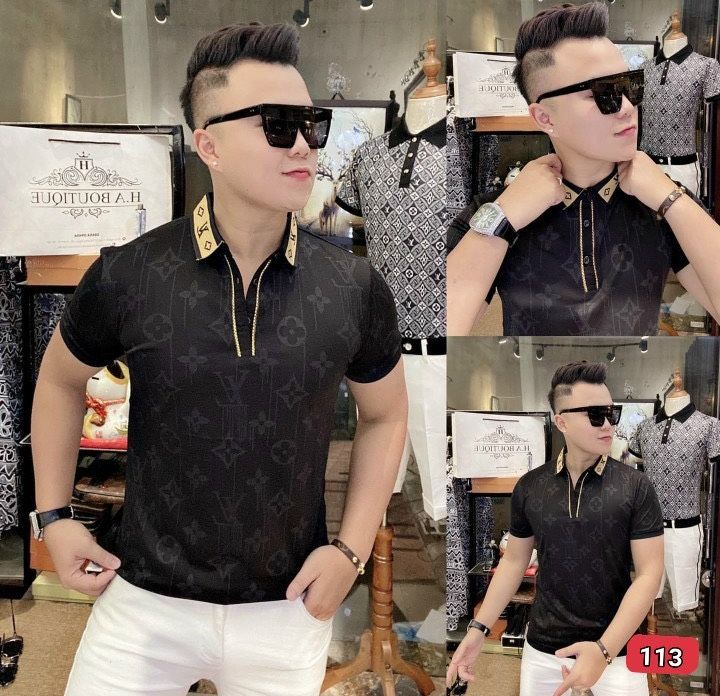 ÁO THUN NAM CỔ TRỤ, ÁO THUN TRƠN NAM CAO CẤP THỜI TRANG ONESHOP97 MSD45