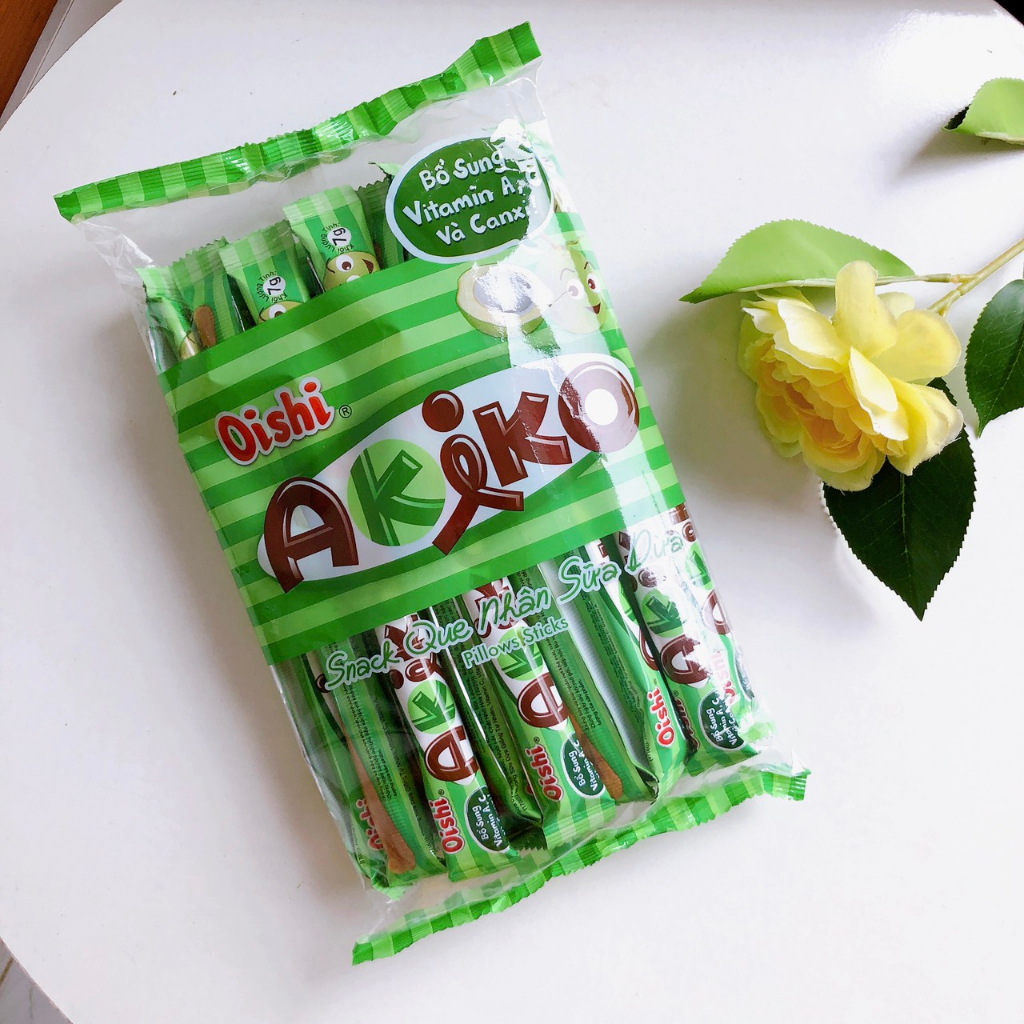 Bánh snack que Akiko oishi đủ vị