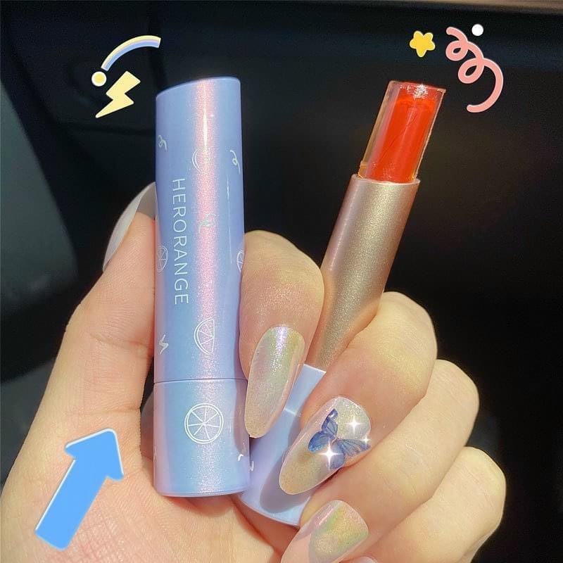 [HCM]Son Thạch dưỡng bóng môi Hero Orange Hot