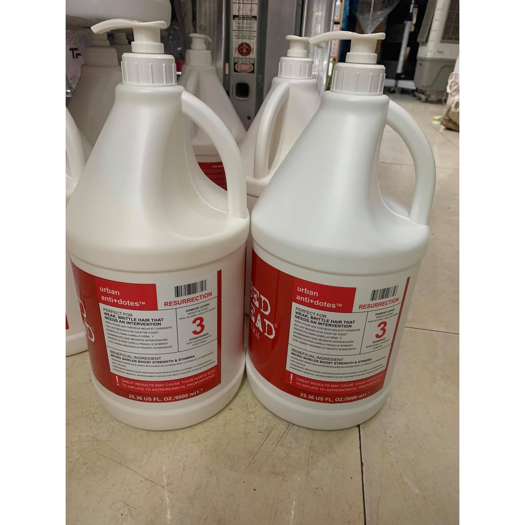 Dầu gội xả can TIGI 5000ml