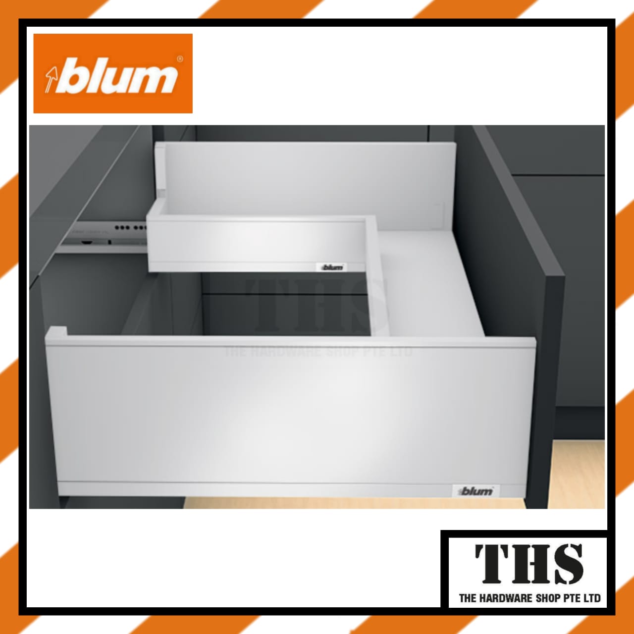 Blum Legrabox Su Sink Unit Drawer Full Set Drawer Side Set Runner Lazada Singapore