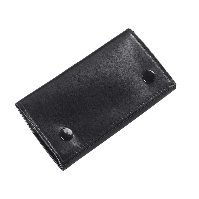 Tragbare Leder-Rauchertasche mit Reißverschluss und Schnalle, Aufbewahrungsetui für Zigarettenpapier und Raucherzubehör
_voghion.com