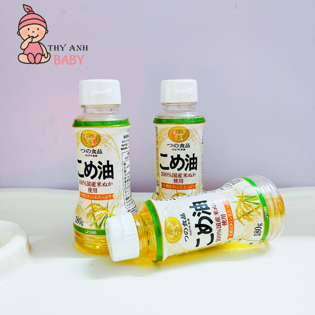 6-month-old baby feeding oil