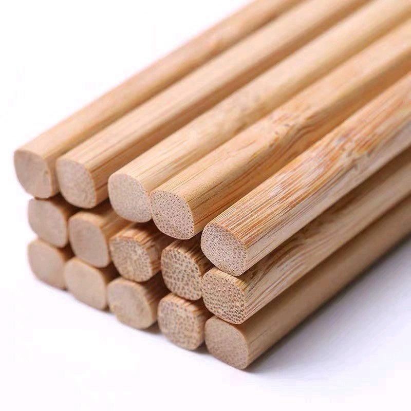 combo 10 đôi đũa tre tự nhiên làm thủ công